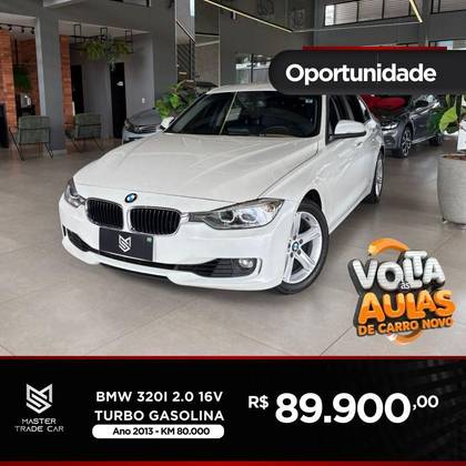 BMW 320i 2.0 16V TURBO GASOLINA 4P AUTOMÁTICO BMW 320i 2.0 16V TURBO GASOLINA 4P AUTOMÁTICO